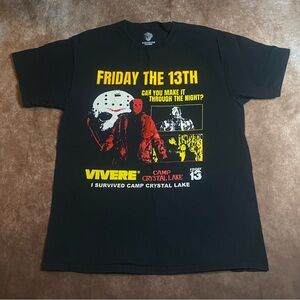 Vivere Black Friday the 13th Graphic Tee